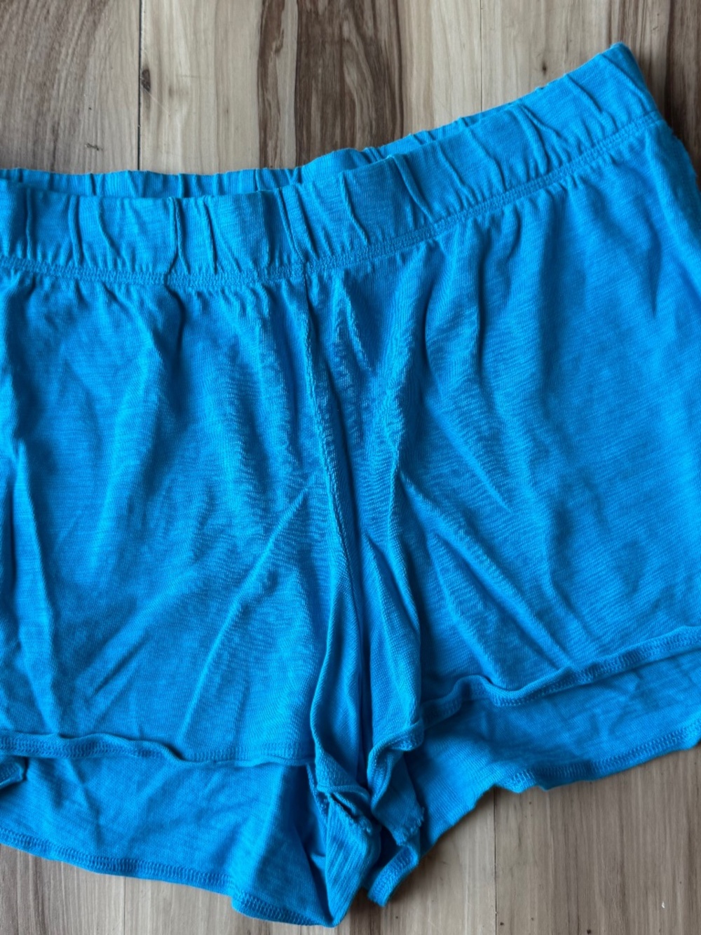 Pink Victoria Secret Pull On Blue Shorts Large